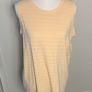 DSG Dick’s Sporting Goods peach size large seamless workout top